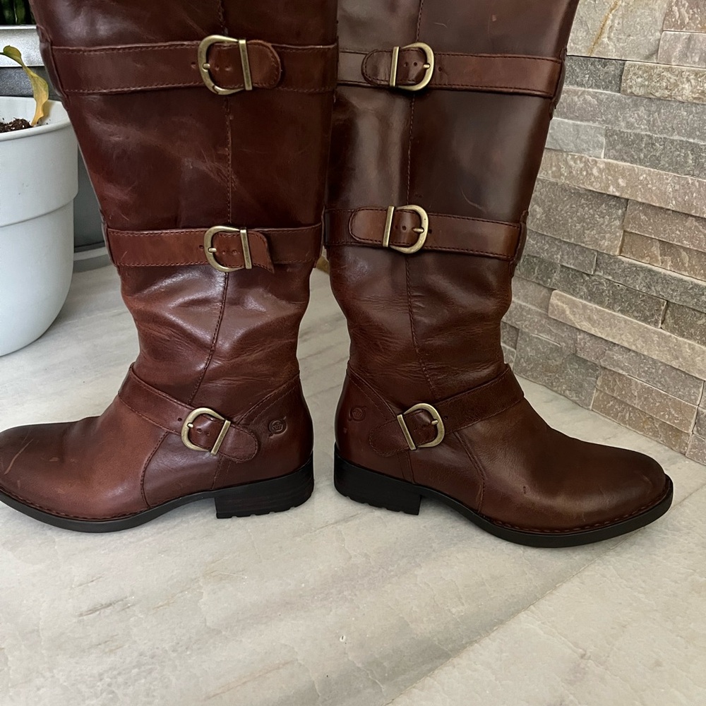 Born Tall Leather Boots